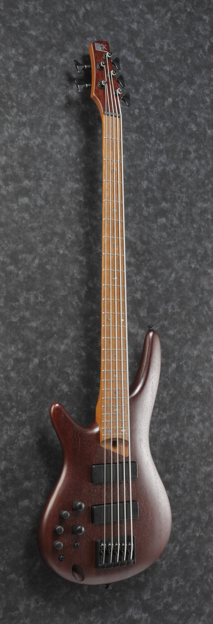 IBANEZ SR E-Bass 5-String Lefty - Brown Mahogany