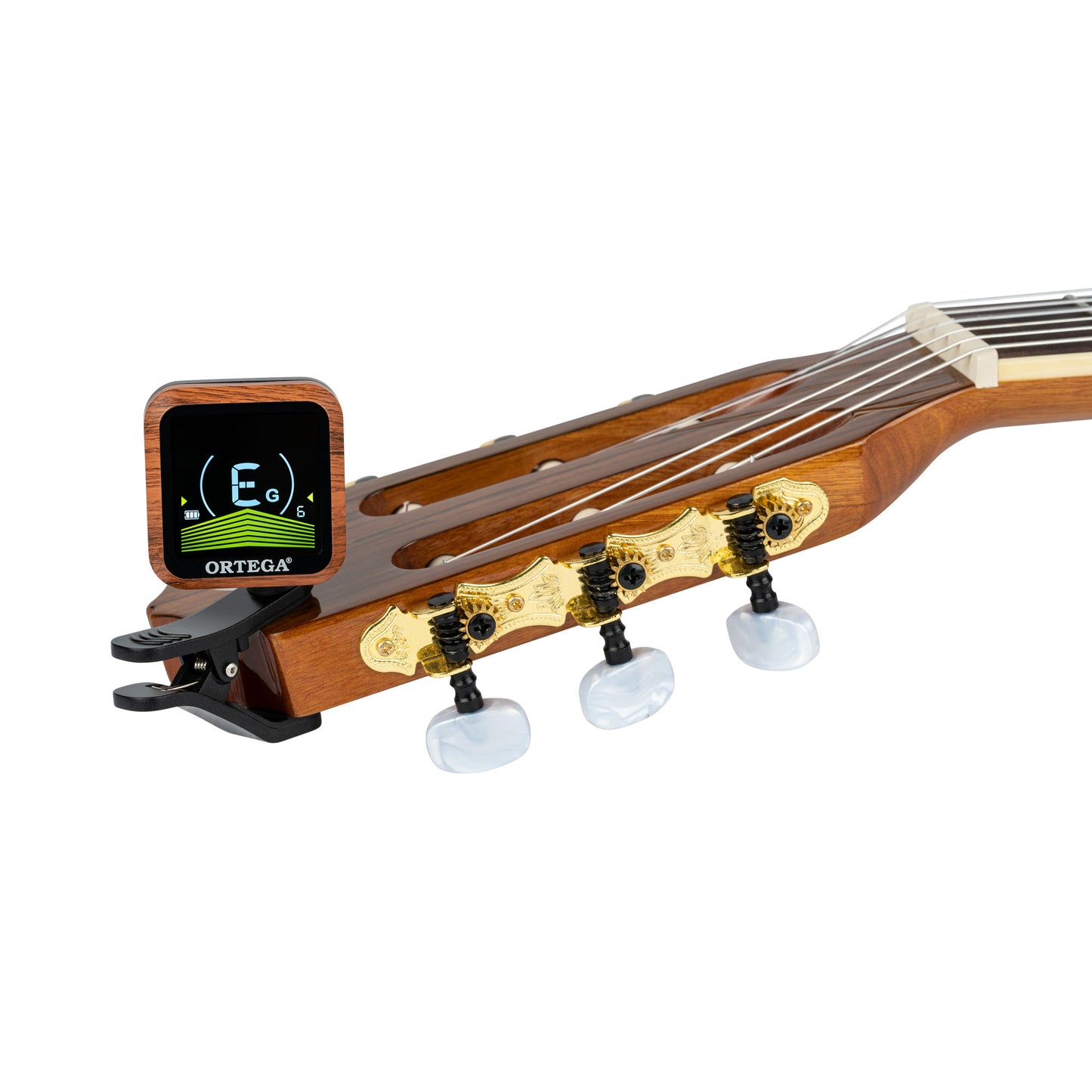 ORTEGA Multi-Mode-Kalibrierungs-Clip-On-Tuner - wiederaufladbar - via USB-C Kabel