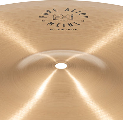 MEINL Cymbals Pure Alloy Thin Crash - 16"