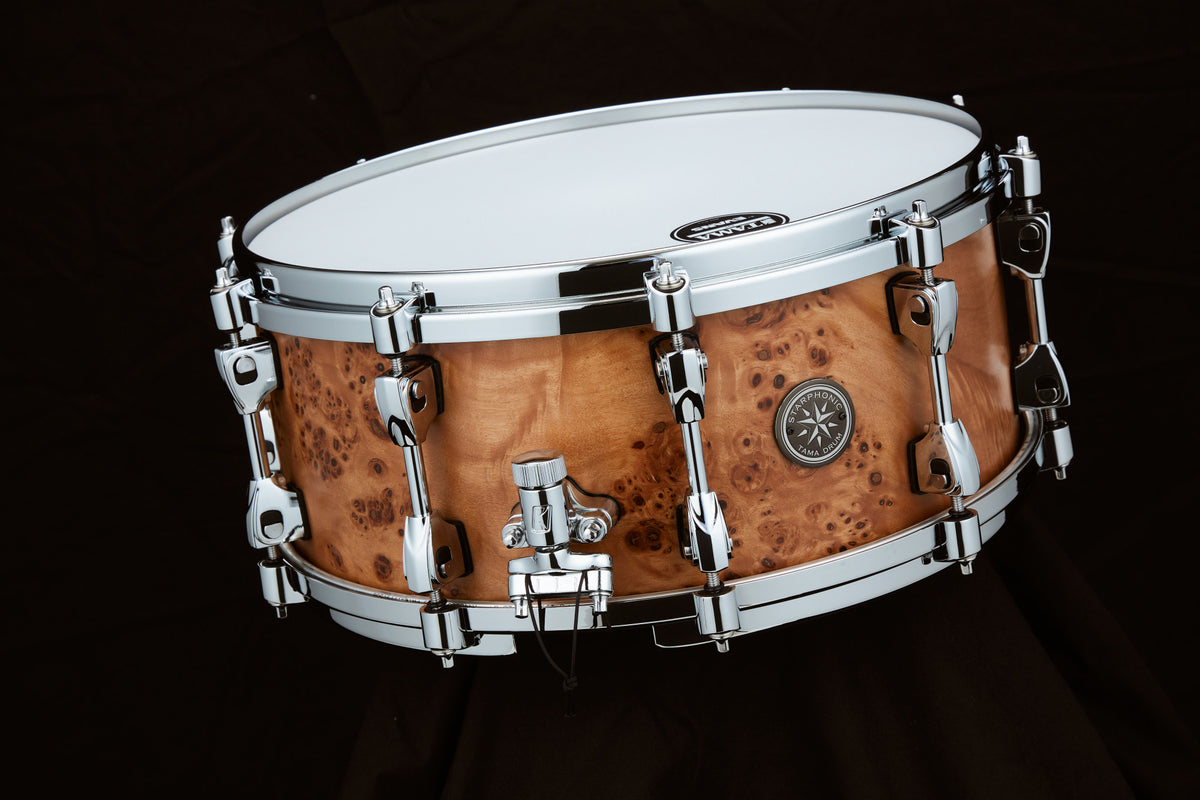 TAMA STARPHONIC Maple Snaredrum 14" x 6" - Satin Mappa Burl