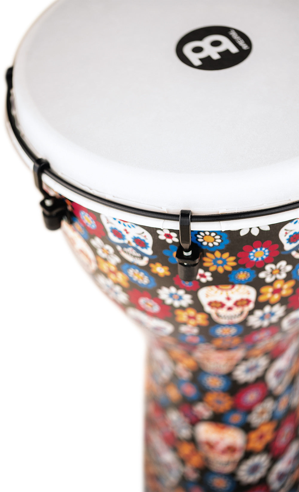 MEINL Percussion Alpine Series Djembe, Synthetic Head, Day Of The Dead - 12"