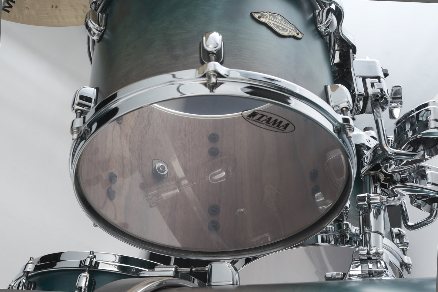 TAMA Starclassic Walnut/Birch Lacquer Shell Kit 3 teilig - Satin Sapphire Fade/Chrom HW