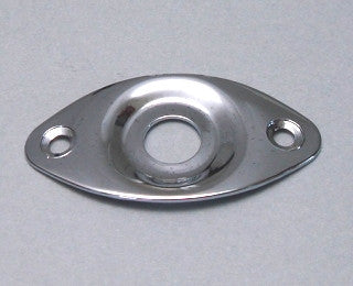 IBANEZ oval jack plate - chrome for selected Gio / Gart / Signature models