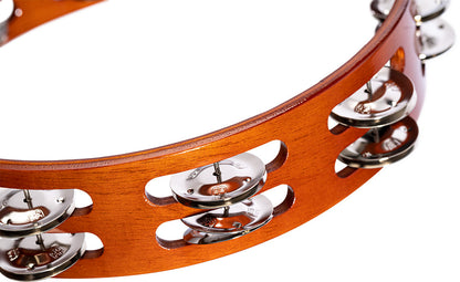 MEINL Percussion Traditional Wood Series Tambourine - 10"