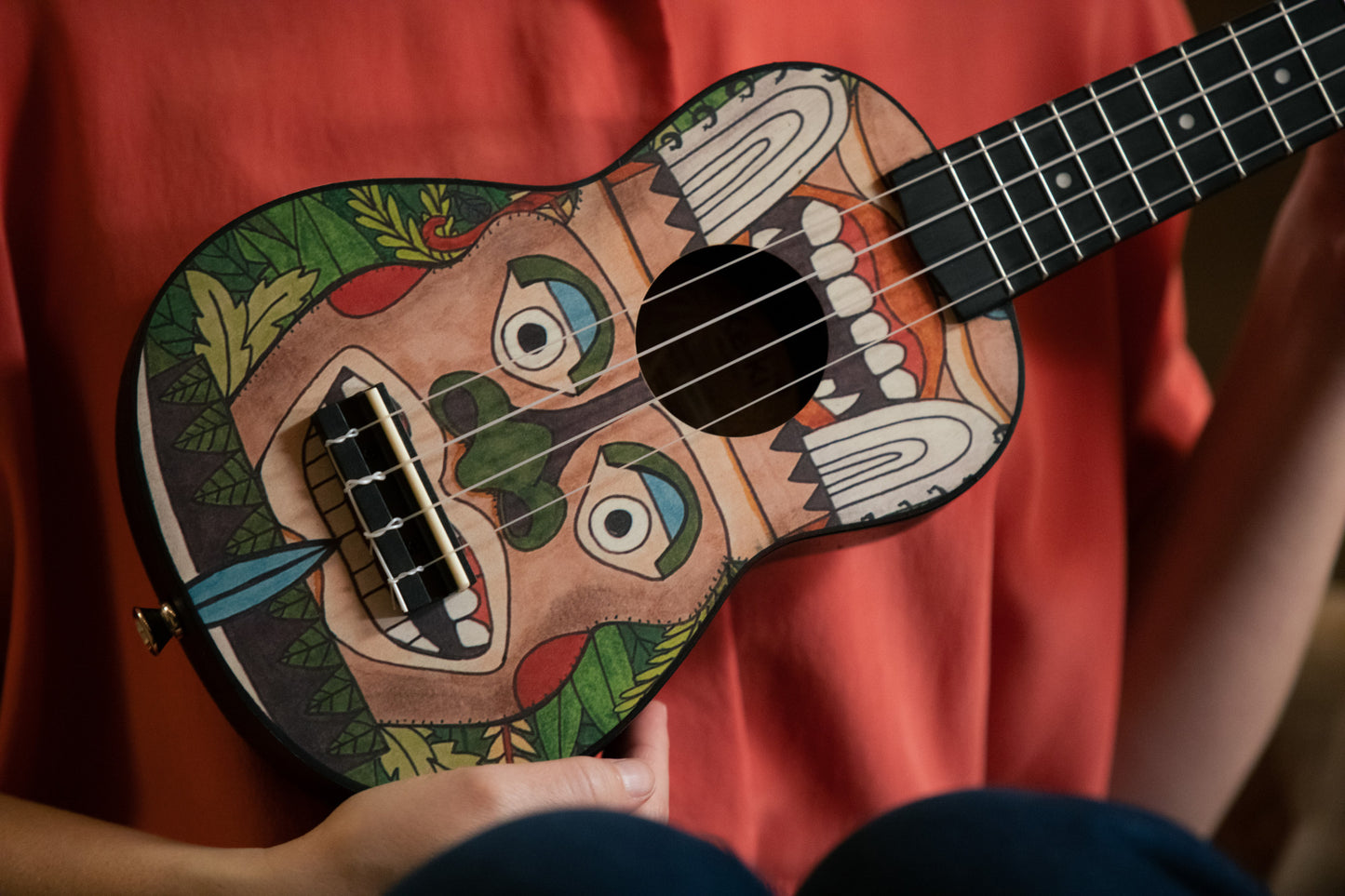 KEIKI K2 Series Soprano Ukulele Set - Agathis / ABS Totem