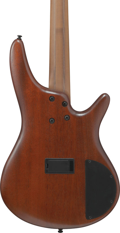IBANEZ SR E-Bass 4-String Lefty - Mahogany Brown Burst Low Gloss