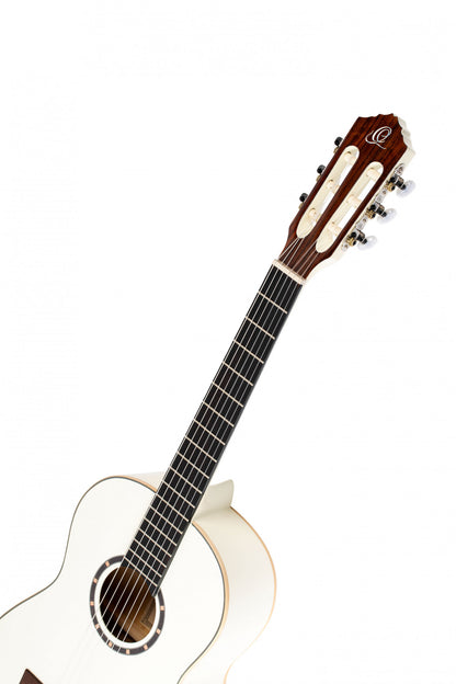 ORTEGA Family Series 3/4 Classical Guitar 6 String - White + Gigbag