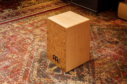 MEINL Percussion Woodcraft Professional Series String Cajon - Makah Burl