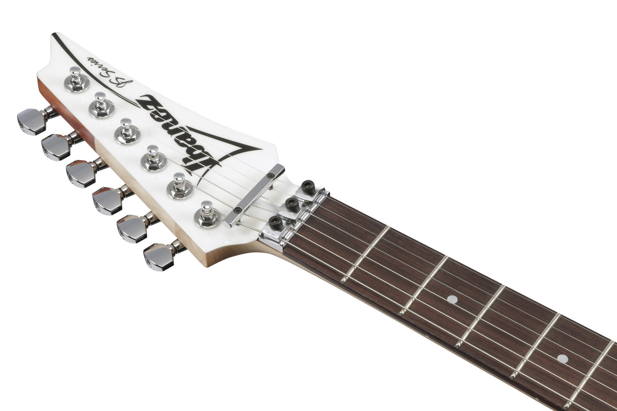 IBANEZ Joe Satriani Signature E-Gitarre 6-String - White + Koffer
