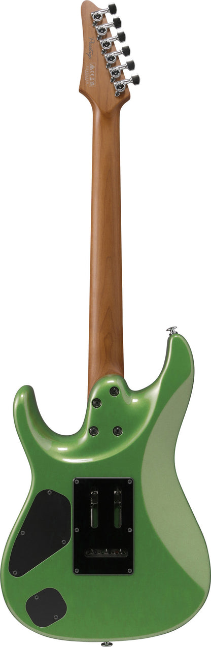 IBANEZ Prestige AZ E-Gitarre 6-String - Apple Green Metallic + Koffer