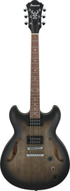 IBANEZ Artcore AS Hollowbody Gitarre 6-String - Transparent Black Flat