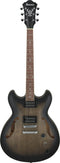IBANEZ Artcore AS Hollowbody Gitarre 6-String - Transparent Black Flat