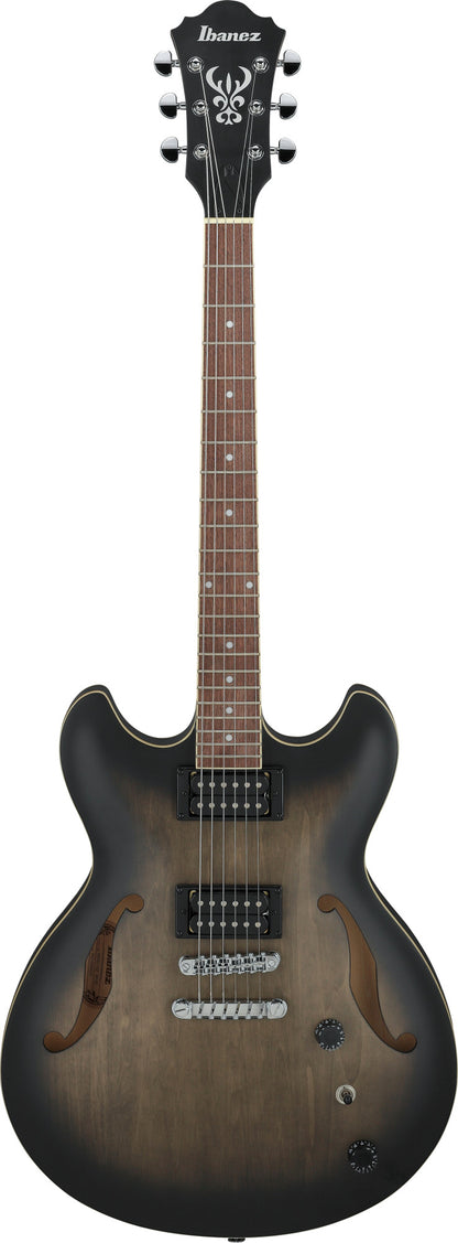 IBANEZ Artcore AS Hollow Body Guitar 6-String - Transparent Black Flat