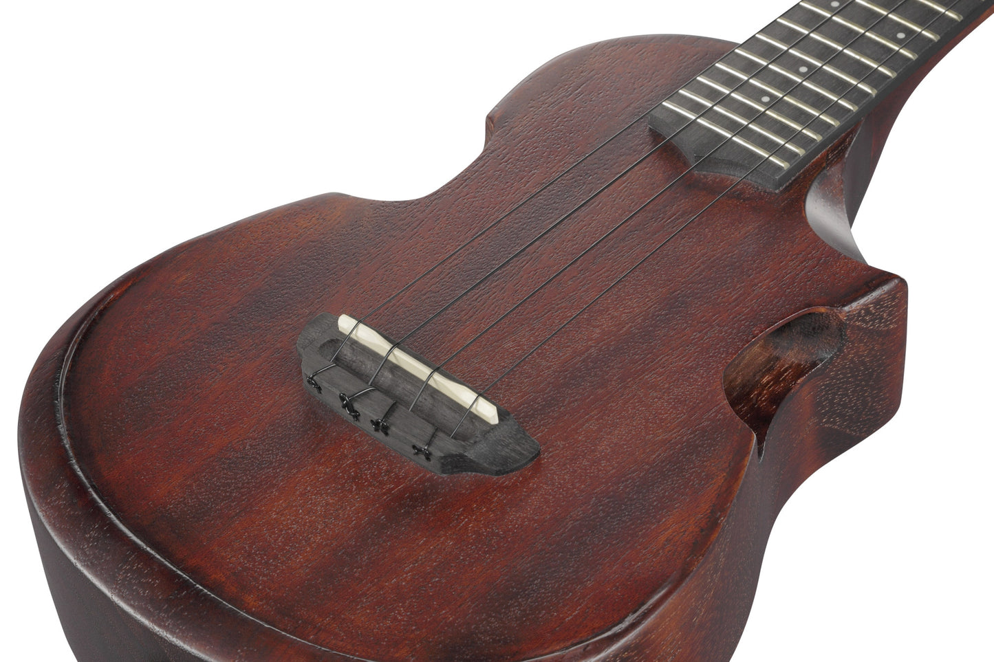 IBANEZ AU Konzert Ukulele 4-String - Open Pore Violin Sunburst + Gigbag