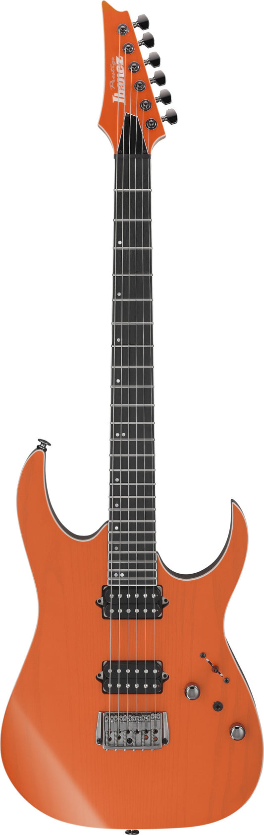 IBANEZ Prestige RGR Electric Guitar 6-String - Transparent Fluorescent Orange + Case