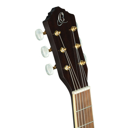 ORTEGA Ranger Series 4/4 Konzertgitarre 6-String - Platinum + Gigbag