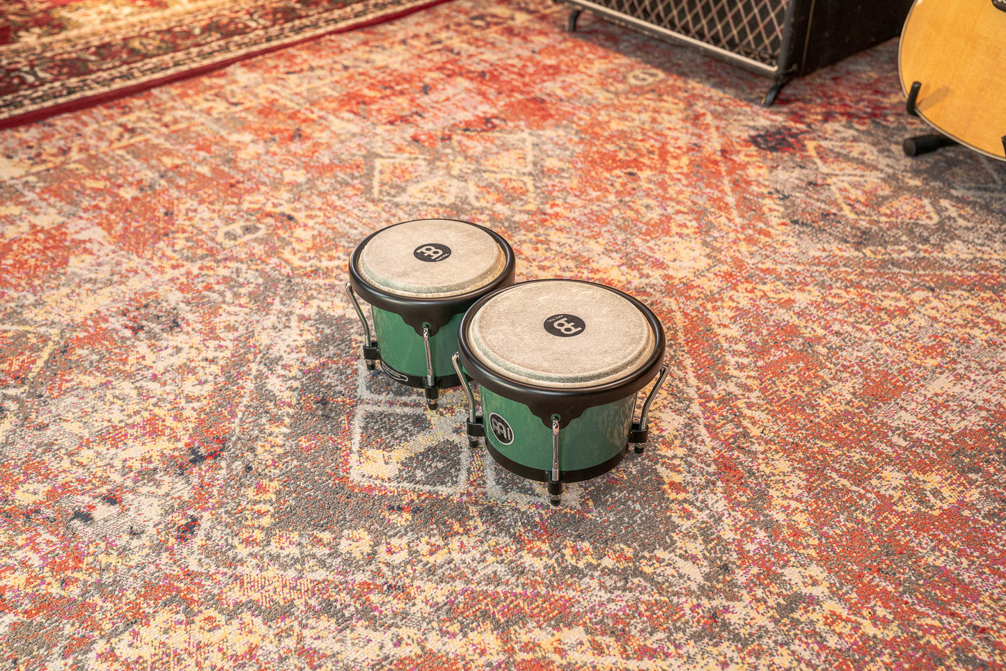 MEINL Percussion Journey Series Bongo 6 1/2" Macho & 7 1/2" Hembra - Forest Green