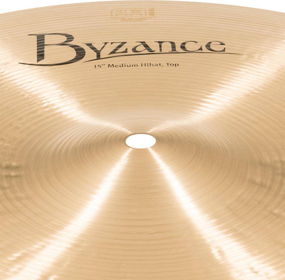 MEINL Cymbals Byzance Traditional Medium Hihat - 15"