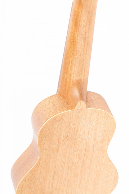 KEIKI K1 Series Sopranino Ukulele 4 String Lefty - Okoume Natural Mahogany
