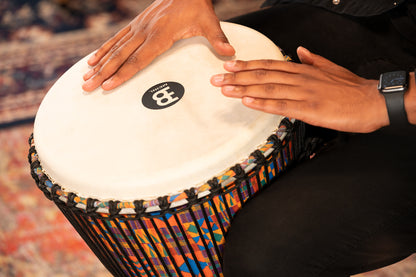MEINL Percussion Travel Series African Djembe - Kenyan Quilt Extra-Large - Synthetikfell