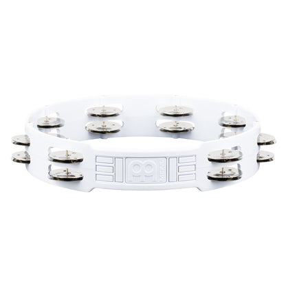 MEINL Percussion Headliner® Series Molded ABS Tambourine - 10" White