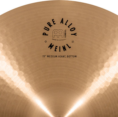 MEINL Cymbals Pure Alloy Medium Hihat - 15"
