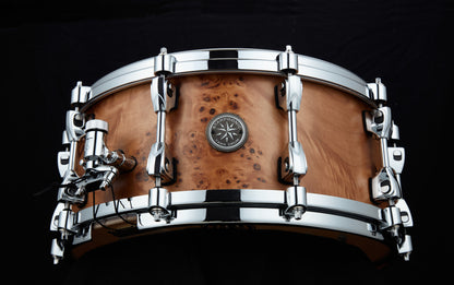 TAMA STARPHONIC Maple Snaredrum 14" x 6" - Satin Mappa Burl