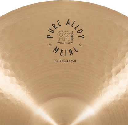 MEINL Cymbals Pure Alloy Thin Crash - 16"