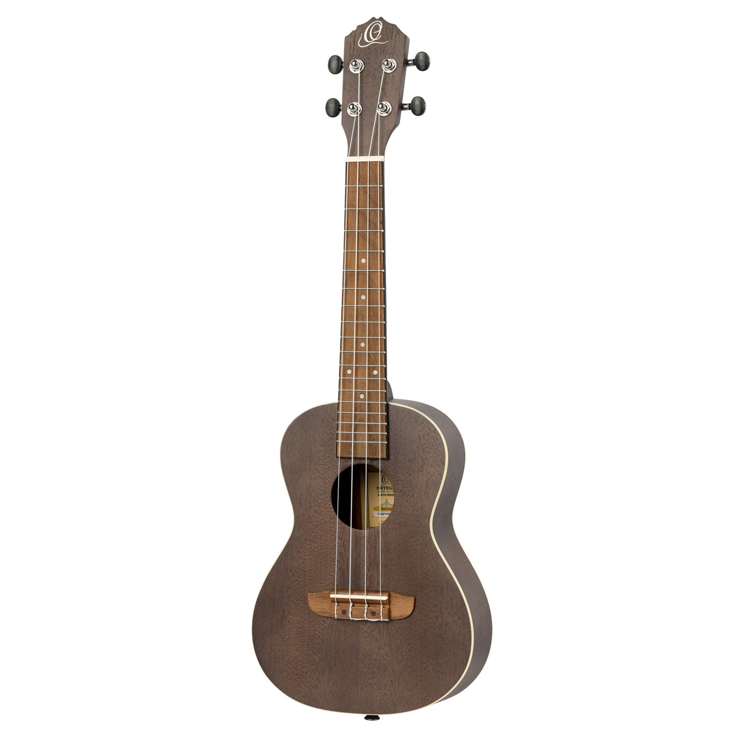 ORTEGA Earth Series Concert Ukulele 4 String - Okoume Coal Black