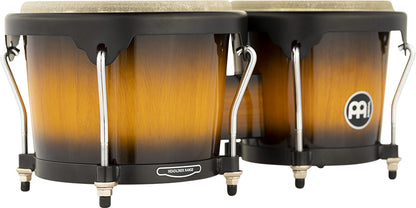 MEINL Percussion Headliner Series Wood Bongo 6 3/4" Macho & 8" Hembra - Wine Red Burst