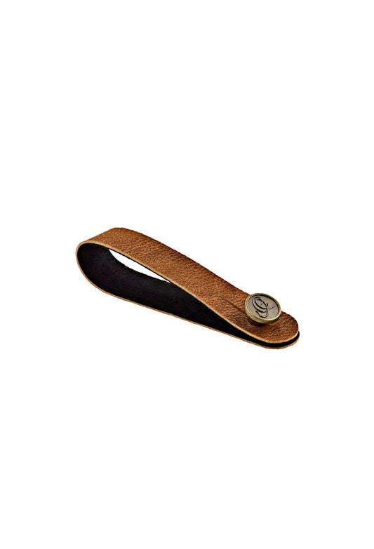 ORTEGA Vegan Series Headstock Tie - PVC Tan