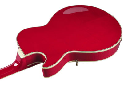 IBANEZ George Benson Signature Hollow Body Guitar 6-String  - Sapphire Red + Case