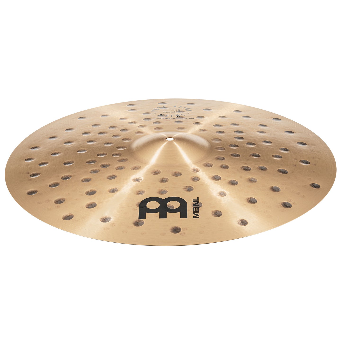 MEINL Cymbals Pure Alloy Extra Hammered Crash-Ride - 22"