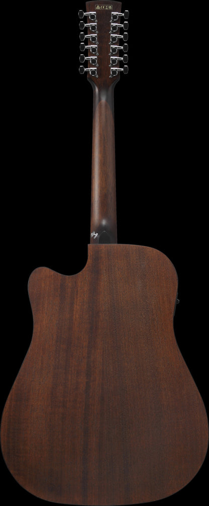 IBANEZ Artwood AW Acoustic Guitar 12-String - Open Pore Natural