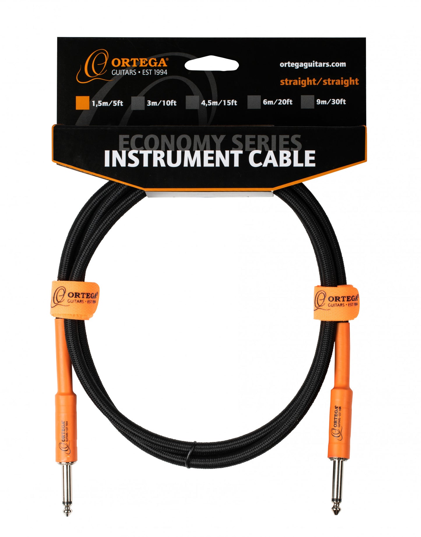 ORTEGA Economy Series Instrumentenkabel - 1,5m / 5ft