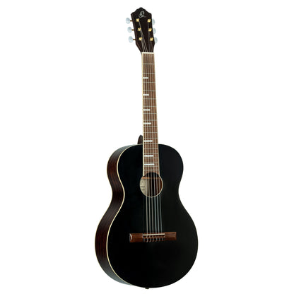 ORTEGA Ranger Series 4/4 Konzertgitarre 6-String - Black + Gigbag