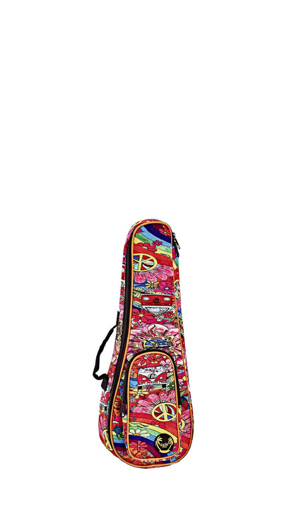 KEIKI Designer Serie Sopran Ukulele Bag - Peace '68