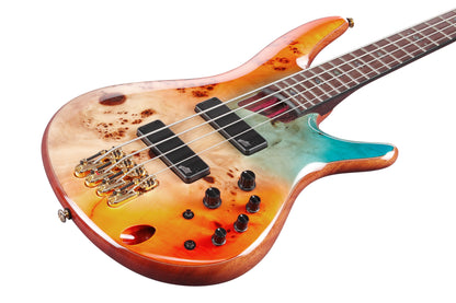 IBANEZ Premium SR Electric Bass 4-String - Autum Sunset Sky + Gig Bag