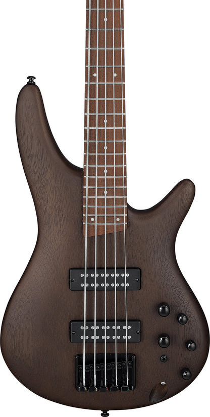 IBANEZ SR Electric Bass 5-String - Walnut Flat
