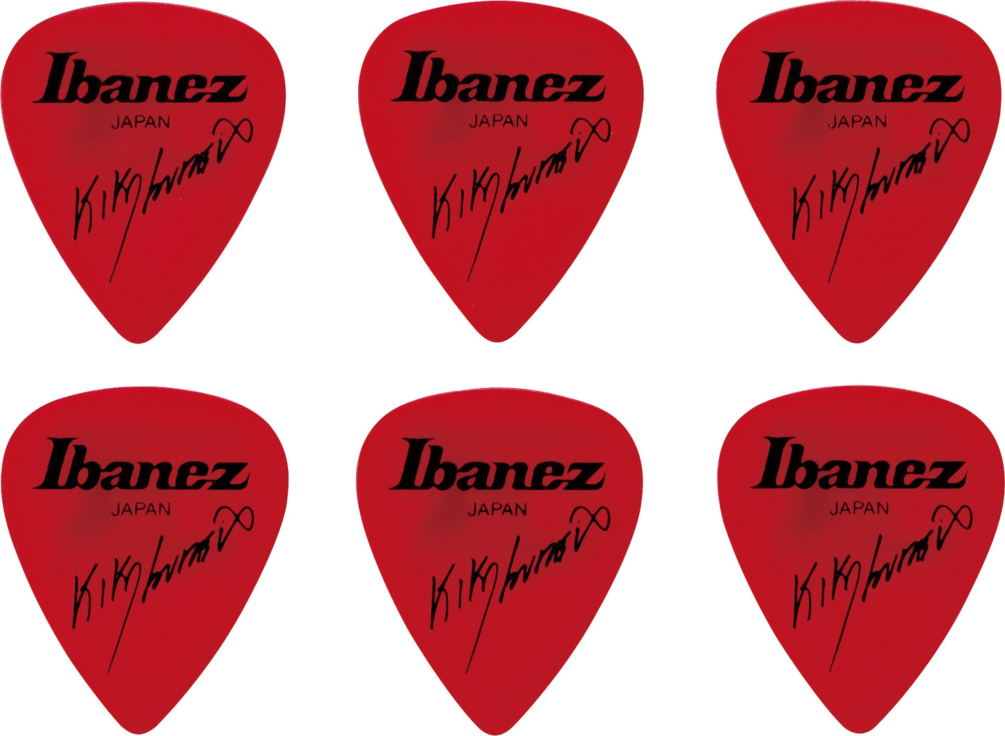 IBANEZ Kiko Loureiro Signature Picks - 6er Pack