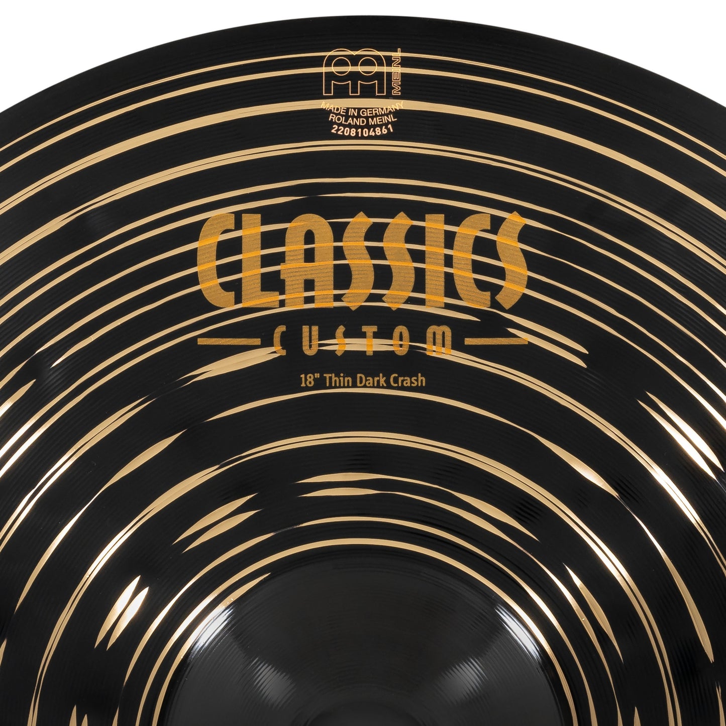 MEINL Cymbals Classics Custom Dark Thin Crash - 18"