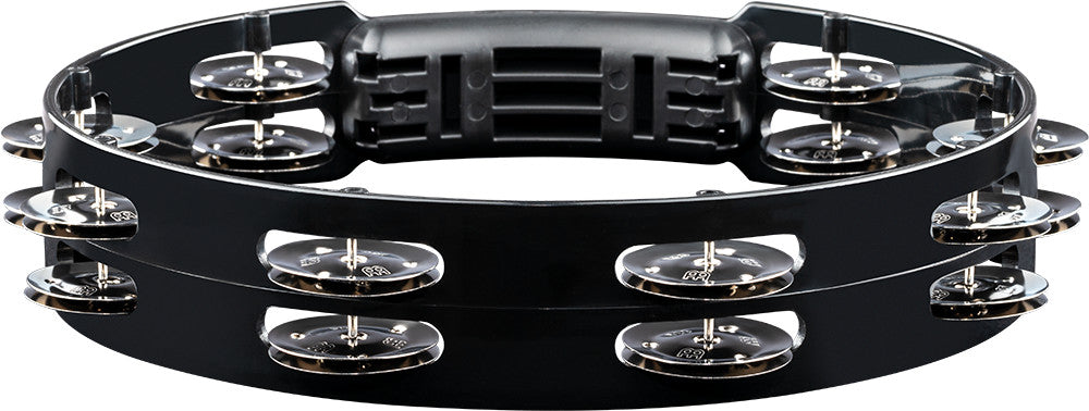 MEINL Percussion Headliner® Series Molded ABS Tambourine - 10" Black