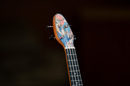 KEIKI K2 Series Soprano Ukulele Set - Agathis / ABS Samurai