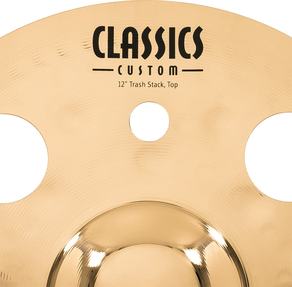 MEINL Cymbals Classics Custom Brilliant  Trash Stack - 12"