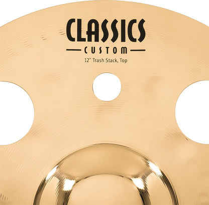 MEINL Cymbals Classics Custom Brilliant  Trash Stack - 12"