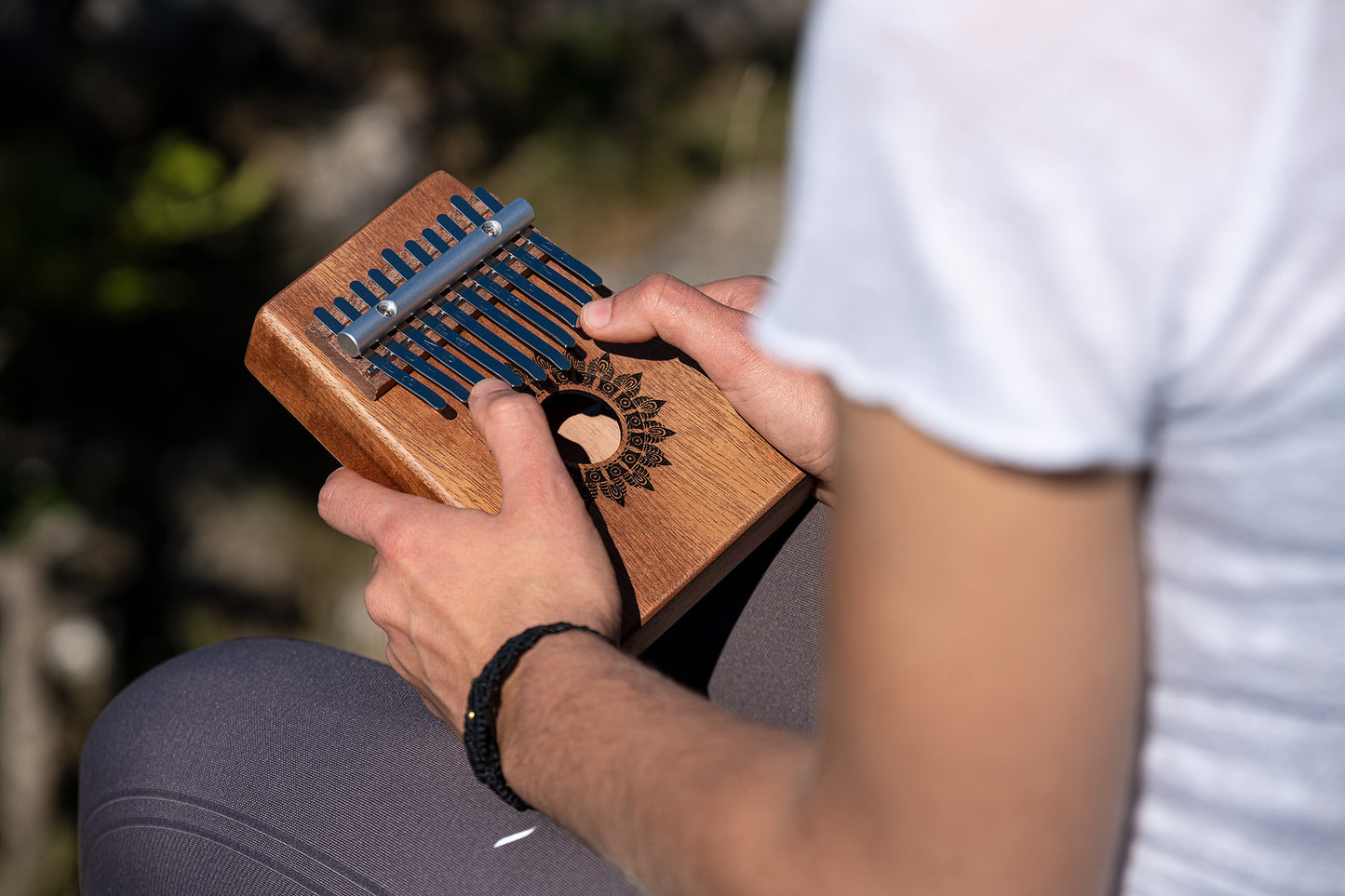 Meinl Sonic Energy Soundhole Kalimba - 10 Töne / Mahagoni