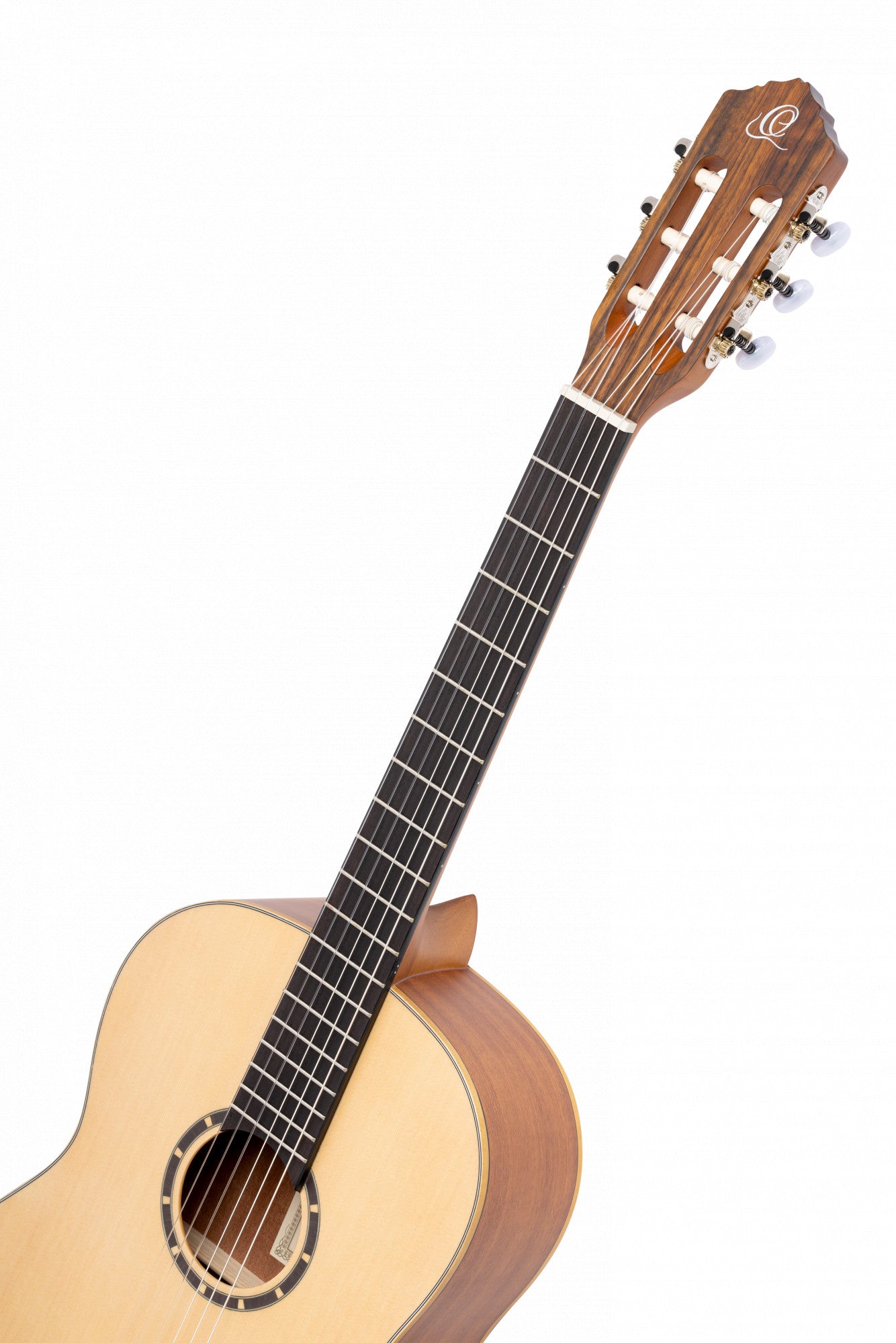 ORTEGA Family Series 4/4 Slim Neck Konzertgitarre 6 String Lefty - Mahagoni Natur + Bag