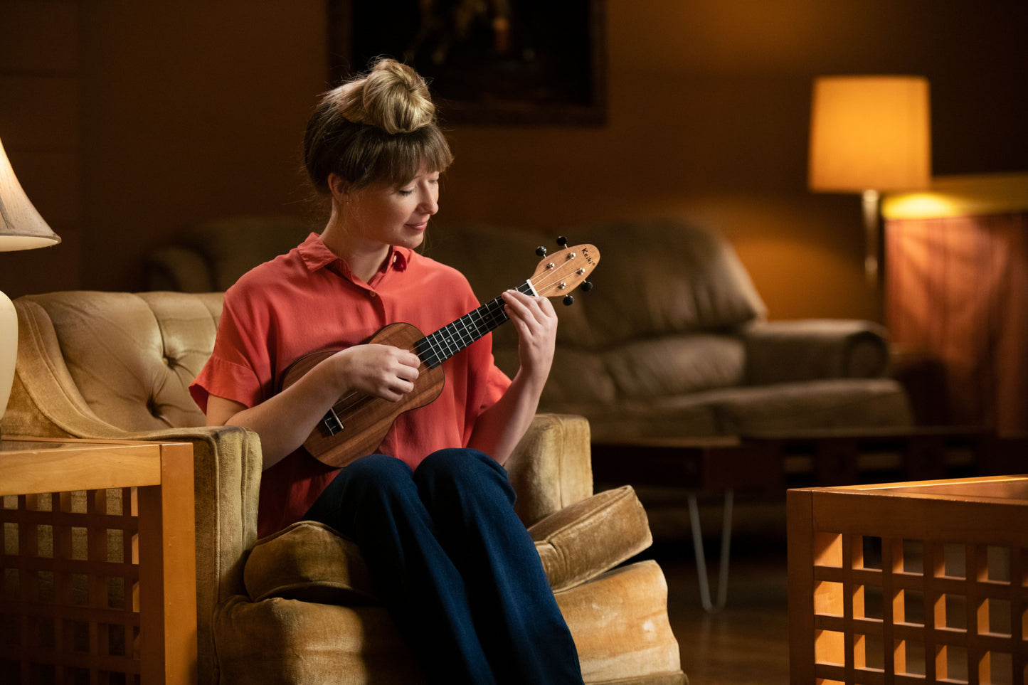 KEIKI K3 Series Soprano Ukulele Set - Acacia Natural / ABS