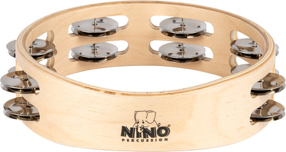 NINO Percussion Tamburin zweireihig - 8”