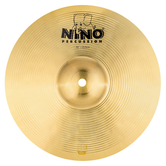 NINO Percussion Cymbal MS63 Messing - 10"